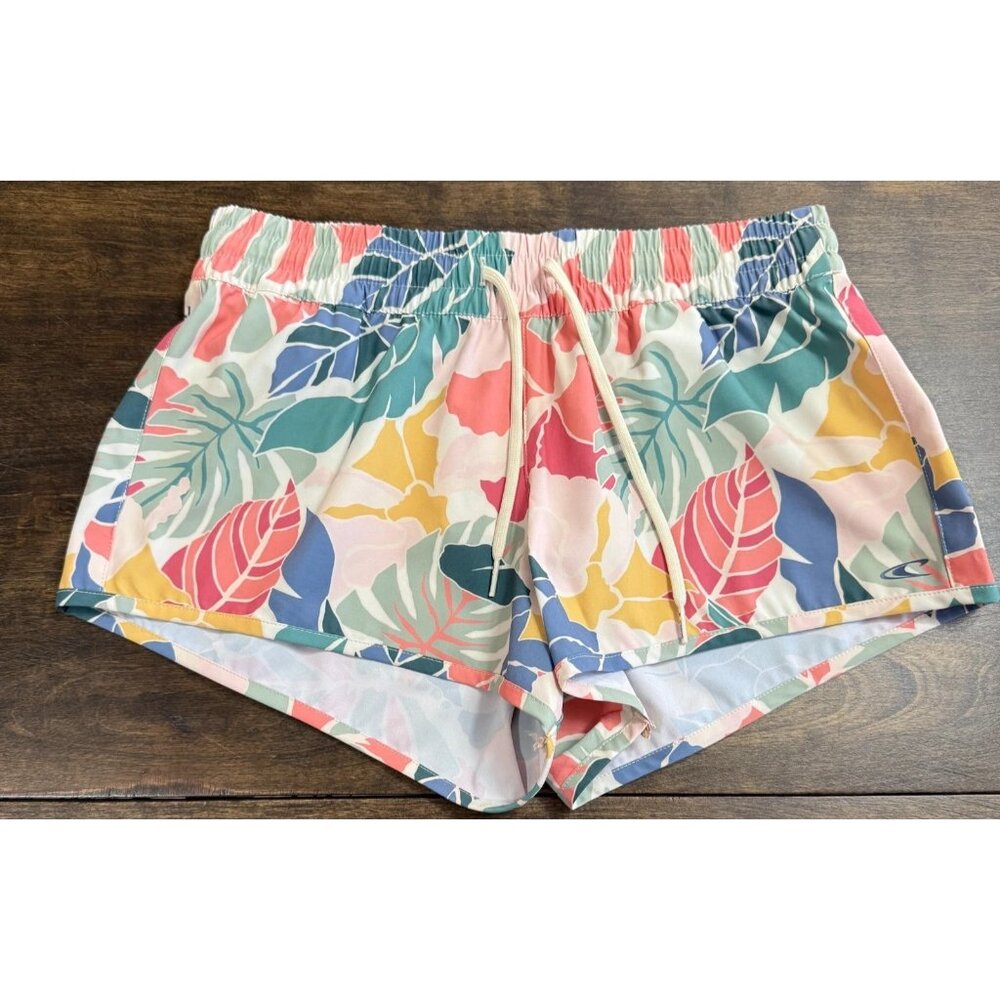 O'NEILL WOMENS SALTWATER ESSENTIALS BALBOA PRINTED 2" ELASTIC BOARDSHORTS Small - Picture 4 of 9